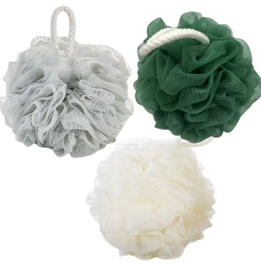 Spugne da bagno esfolianti morbide