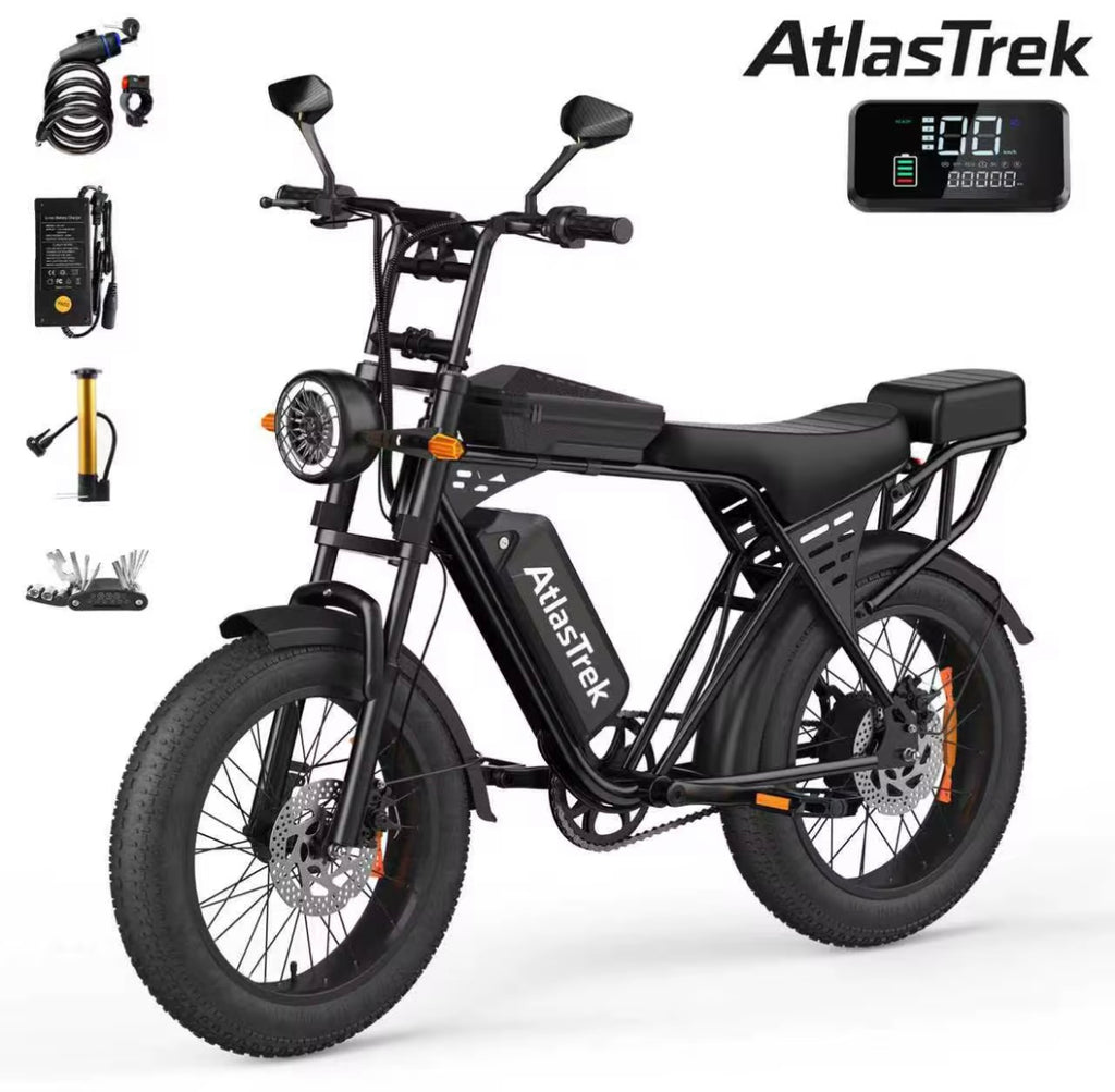 Electric Mountain Bike X5 250W 48V 15AH