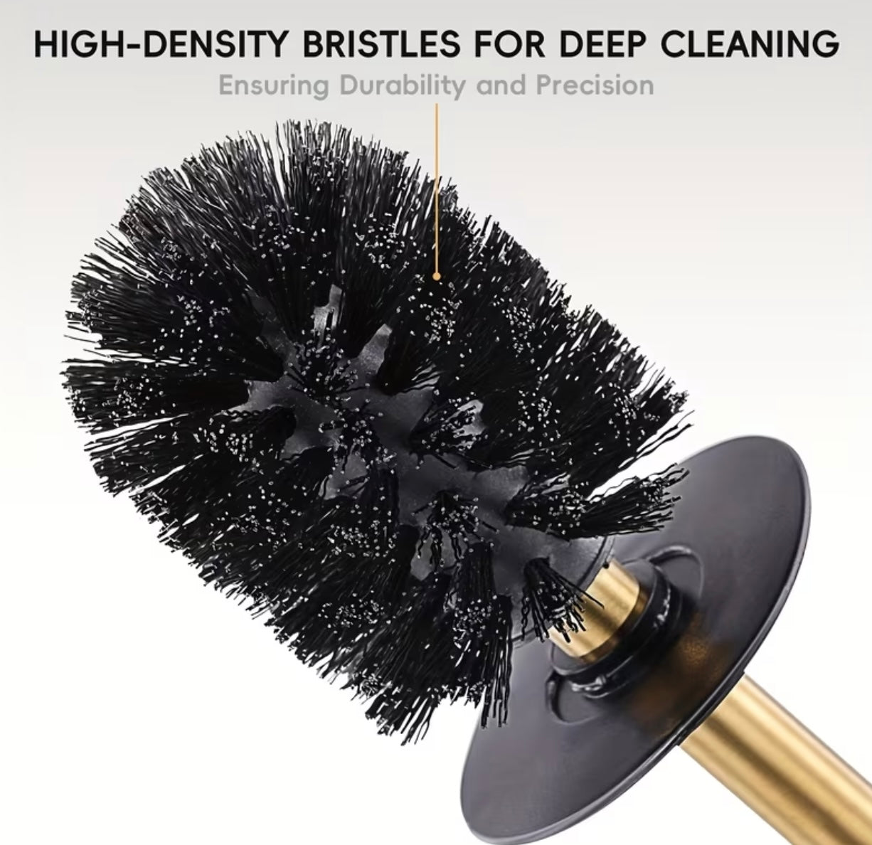 1 Set Toilet Brush with Support