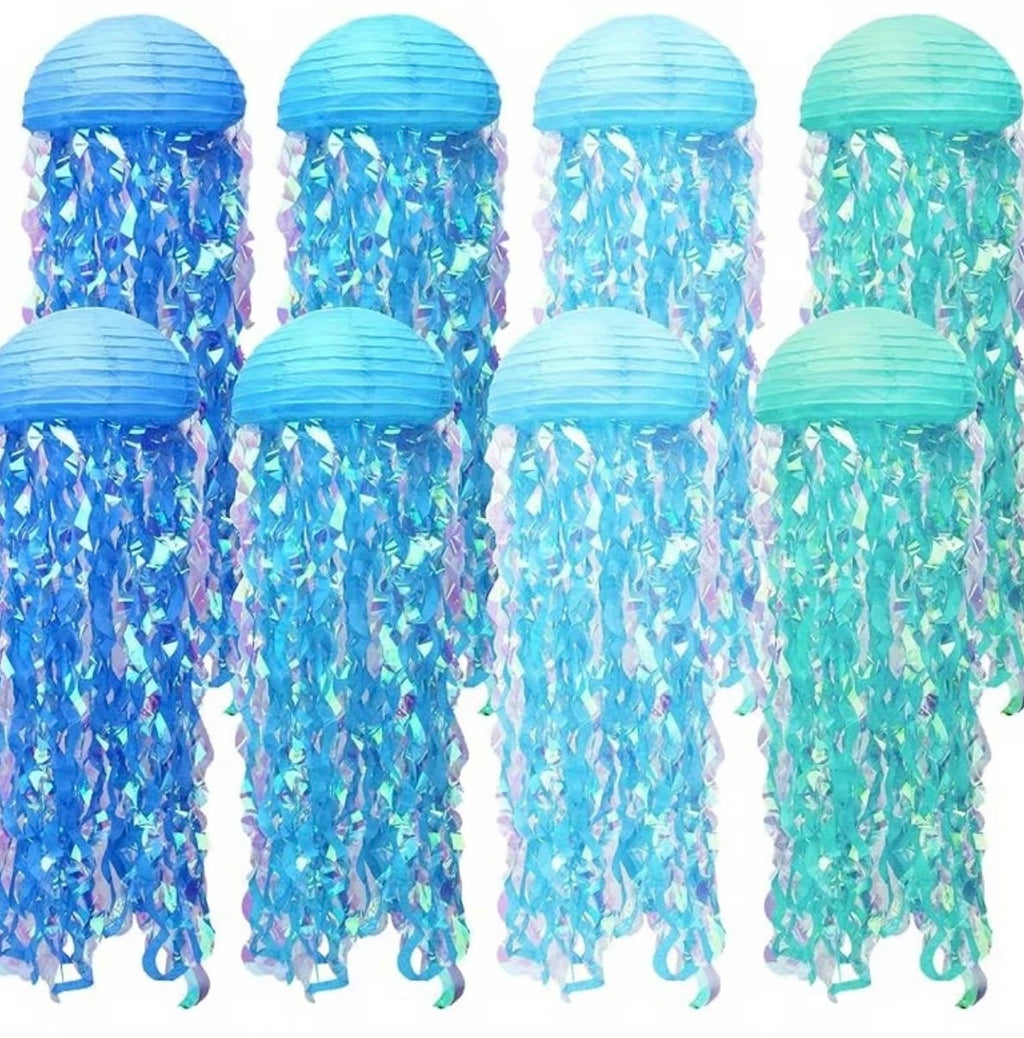 8 Medusa Lantern Pieces for Parties