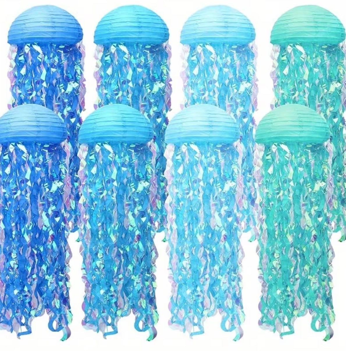 8 Medusa Lantern Pieces for Parties