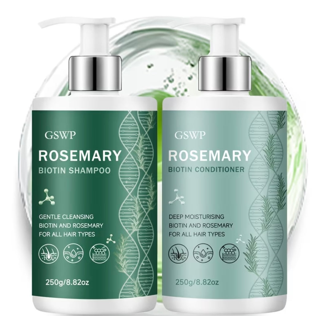 Set

Rosemary and Biotin Shampoo and Conditioner