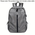 Mochila unisex a la moda en color liso