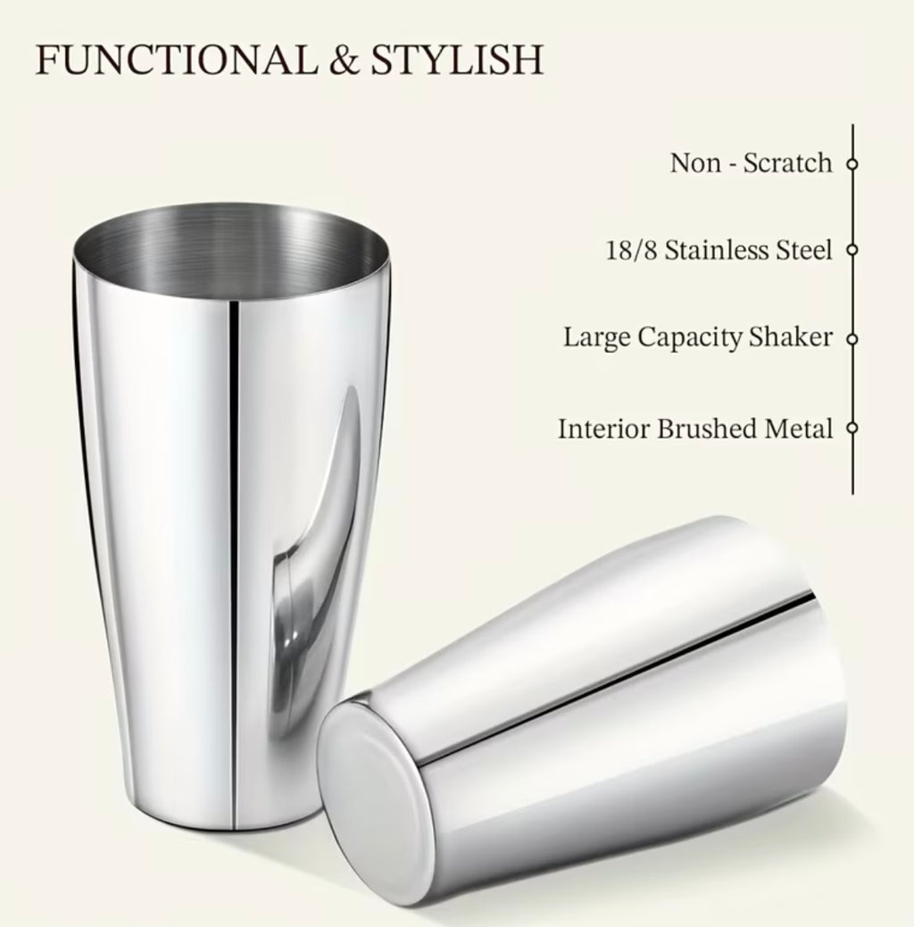 Set Boston Roostertail Shaker