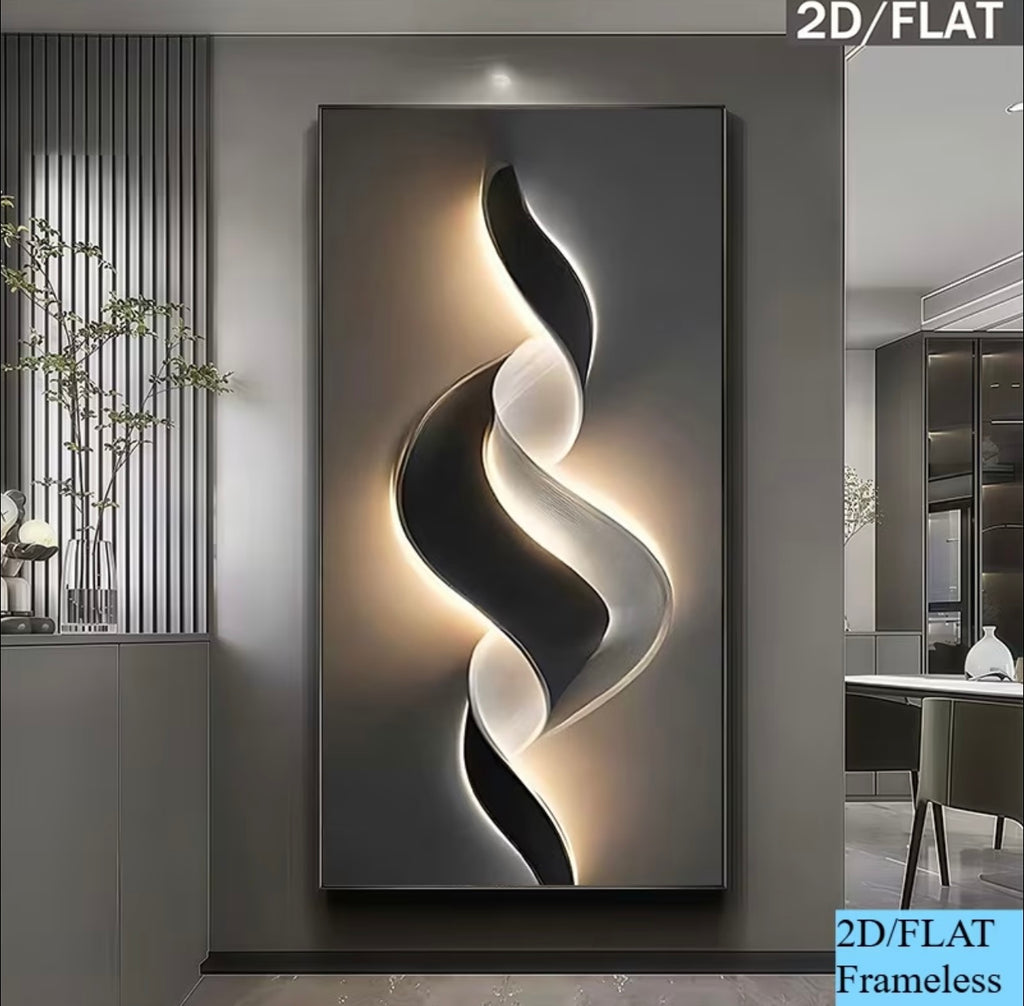 Flat 2D wall decoration