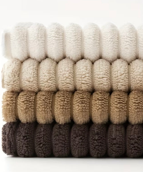 4 Coperture Cuscini Decorativi Morbide a Righe