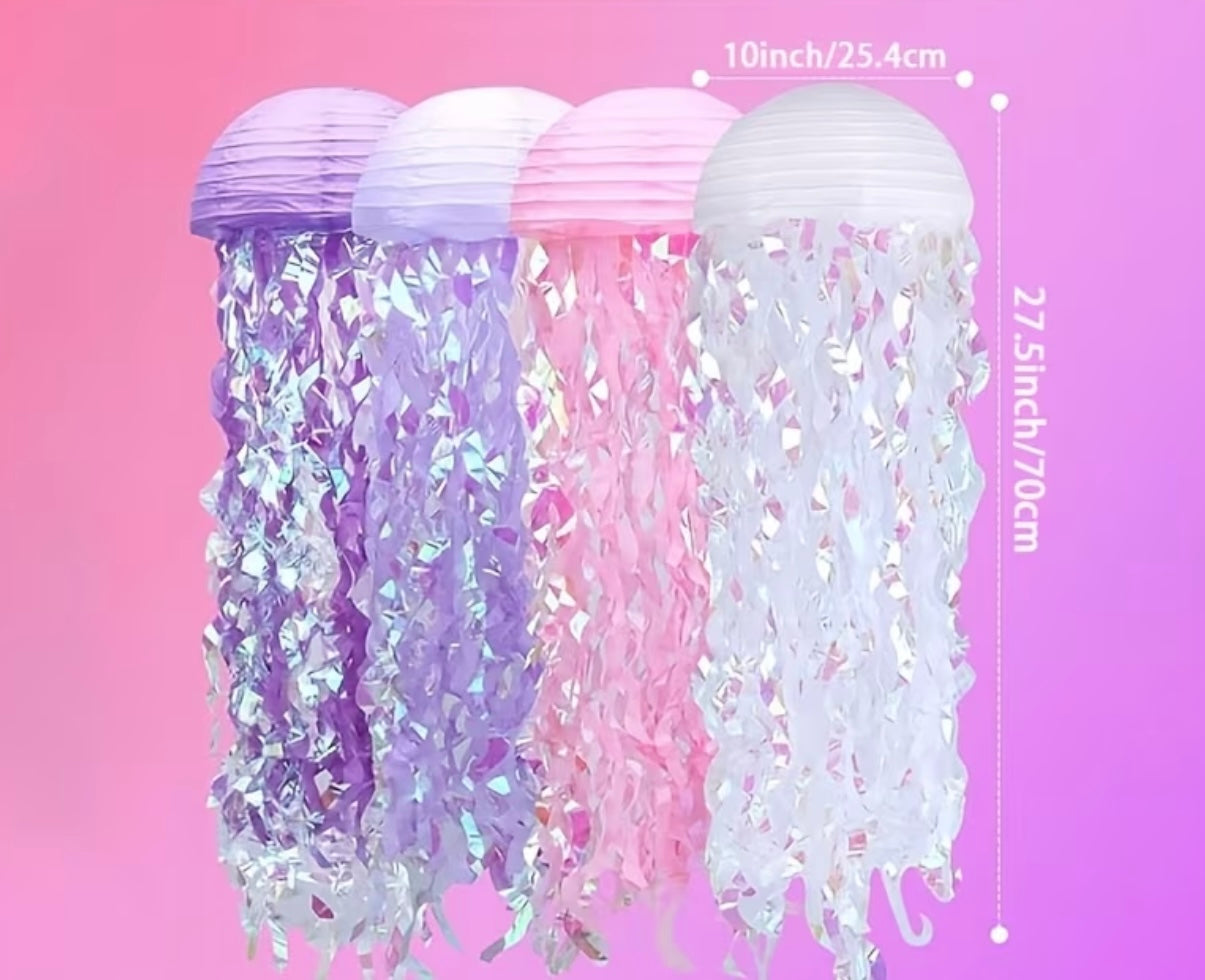 8 Medusa Lantern Pieces for Parties