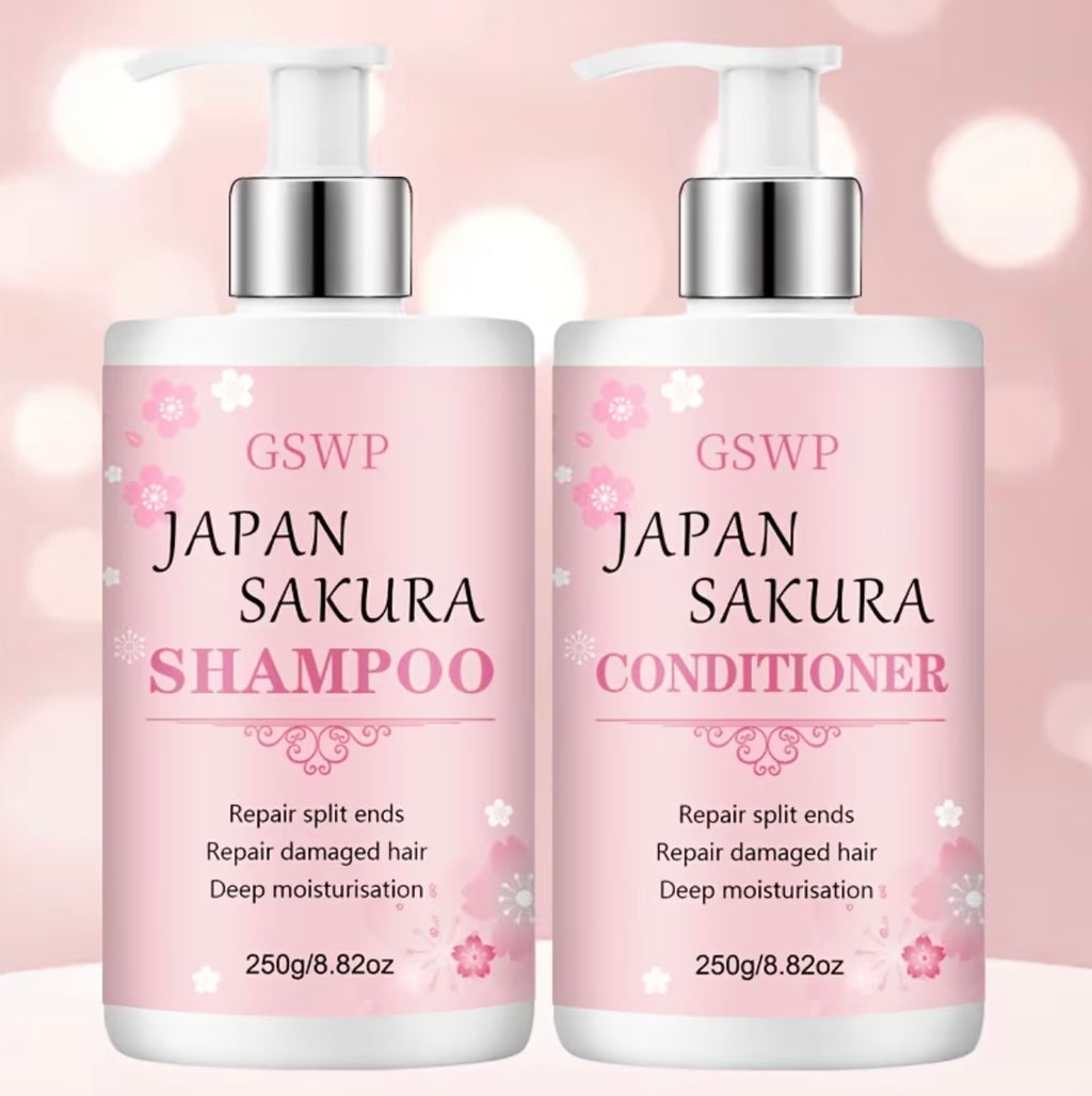 GSWP Sakura Shampoo and Conditioner Set