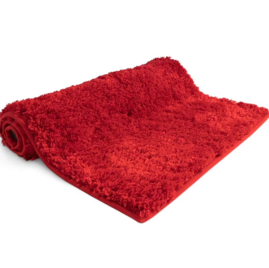 Morbido tappeto da bagno a pelo alto