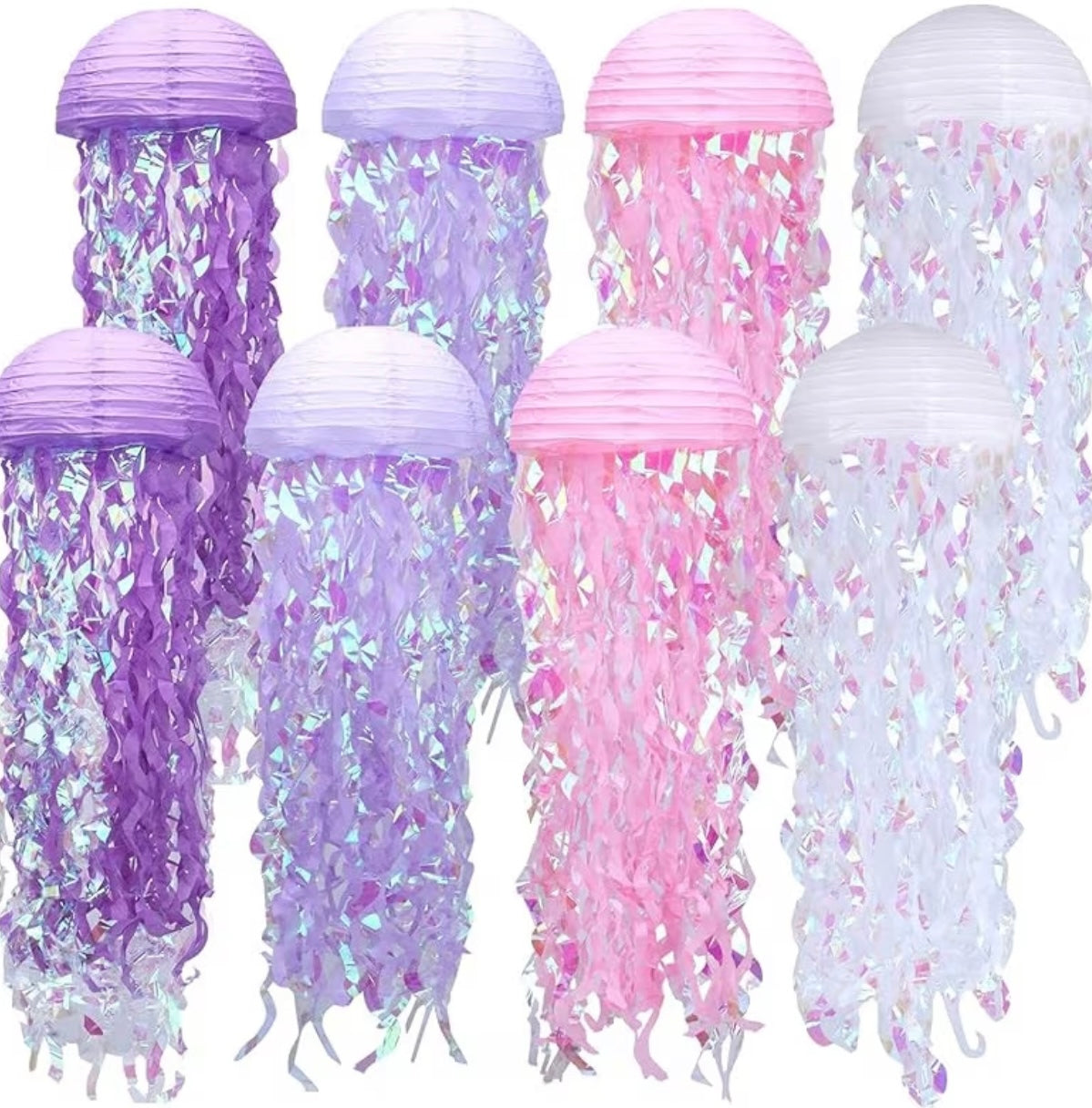 8 Medusa Lantern Pieces for Parties