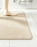 Luxury memory form bath mat