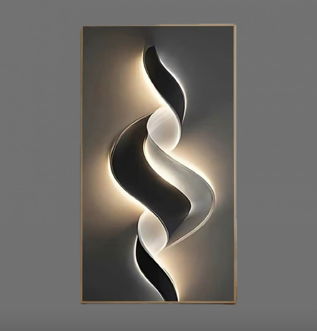 Decoración de pared plana en 2D