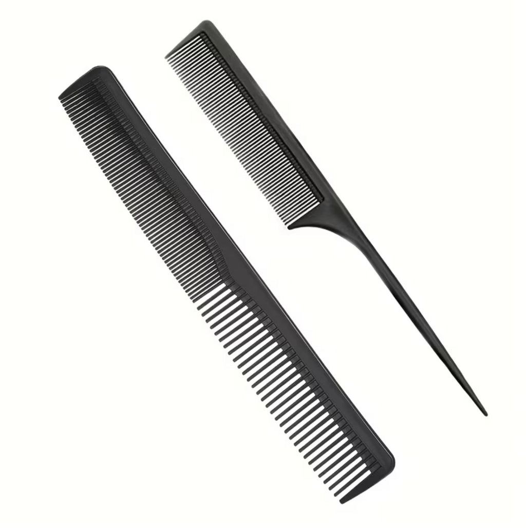 Professional black carbon fiber comb