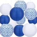 Set of 12 Chinese Style Paper Lanterns