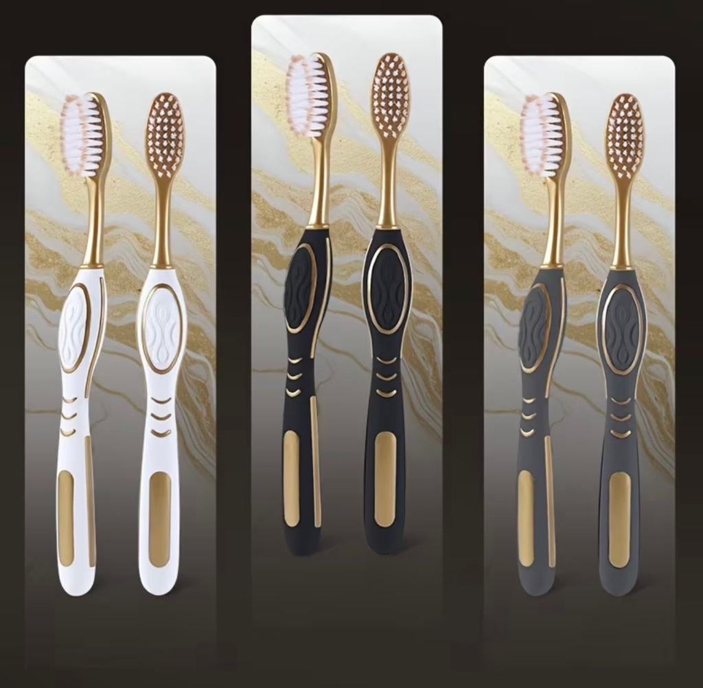 Luxury toothbrush New Series

Platinum Oval Head 6 pcs