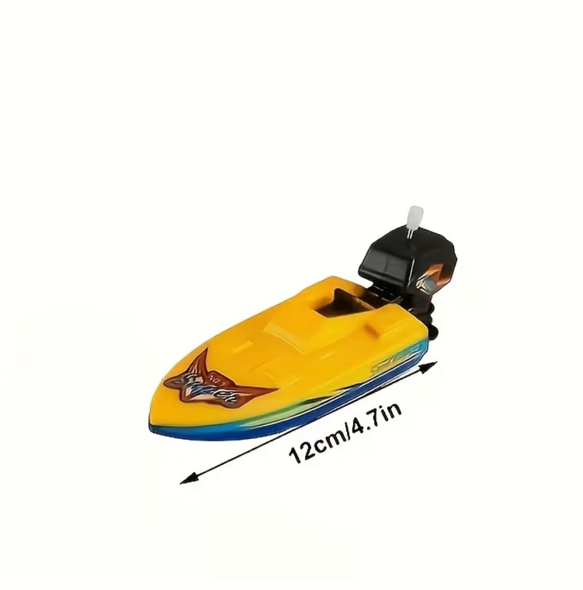 Toy boats with charge 2/4 pcs