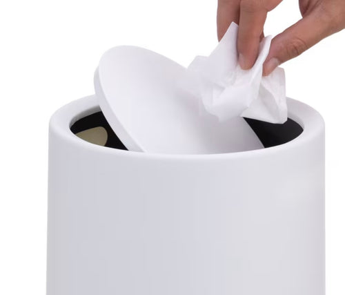 Cestino Cosmetico in bianco - 6 Litri