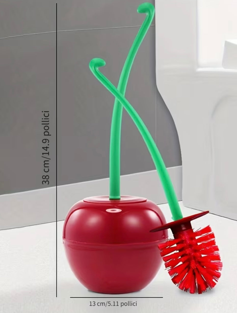 1pc Cherry Shaped Toilet Brush