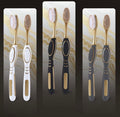 Set 6 pezzi spazzolini eleganti