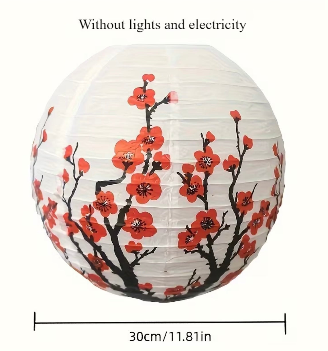 Set of 2 Sakura Flower Lanterns