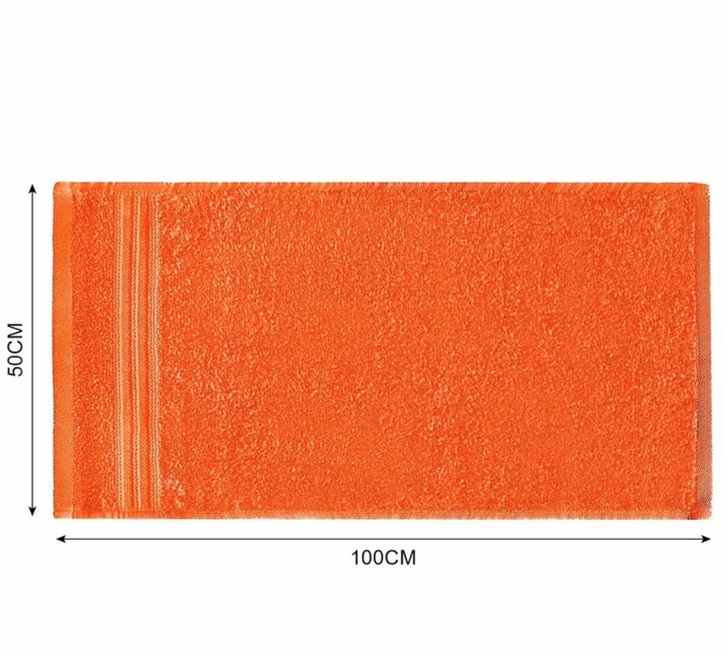 Set di 10 Asciugamani 50 x 100 cm
