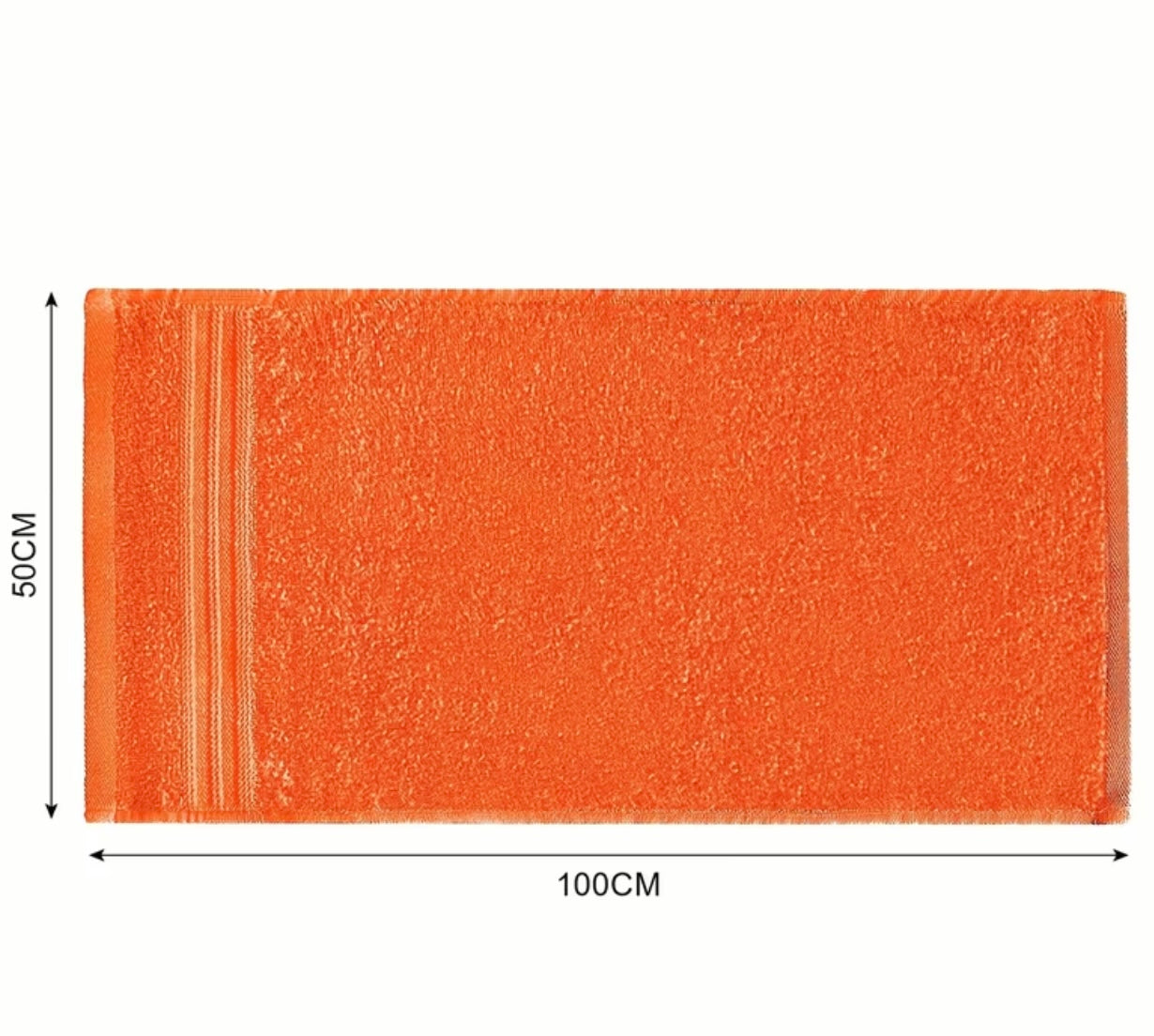 Set di 10 Asciugamani 50 x 100 cm