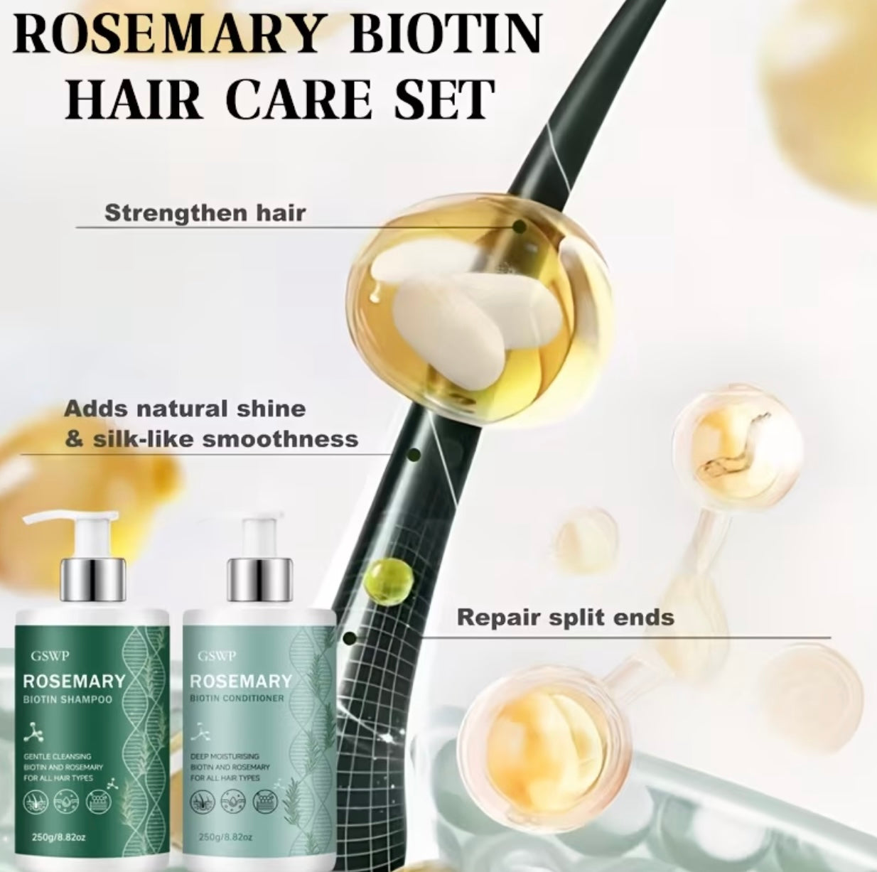 Set

Rosemary and Biotin Shampoo and Conditioner