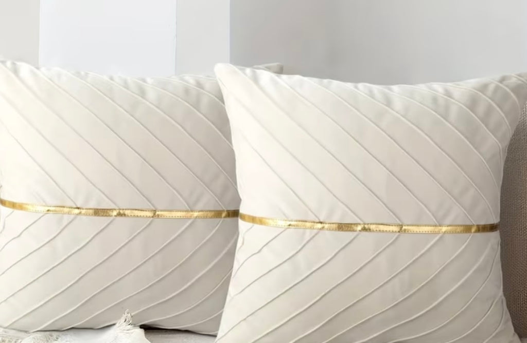 2 pieces of super soft velvet cushion cover 45x45cm