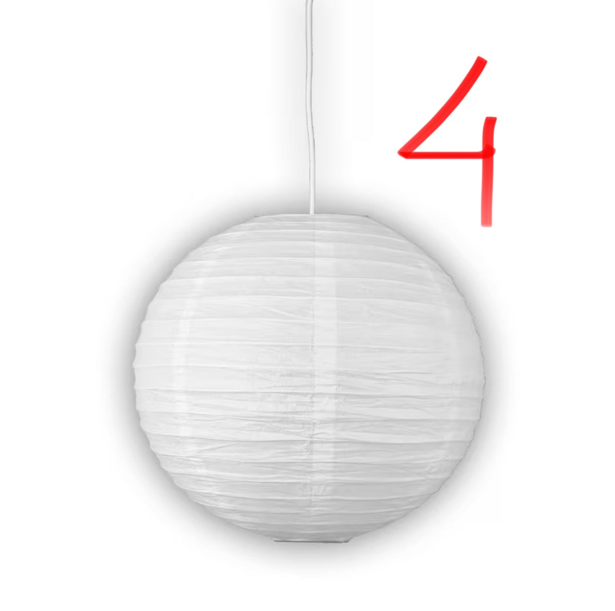 Lanterne di carta 40 cm per bambini