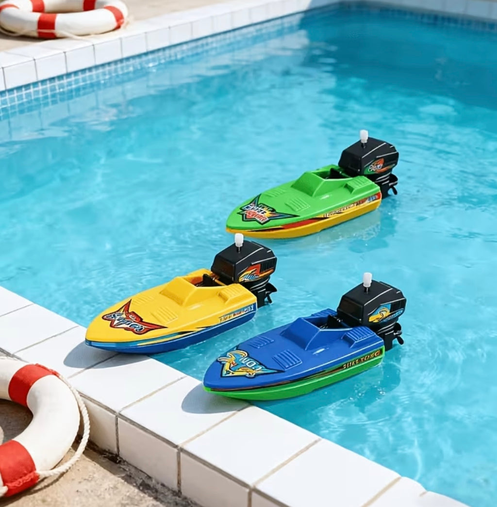 Toy boats with charge 2/4 pcs