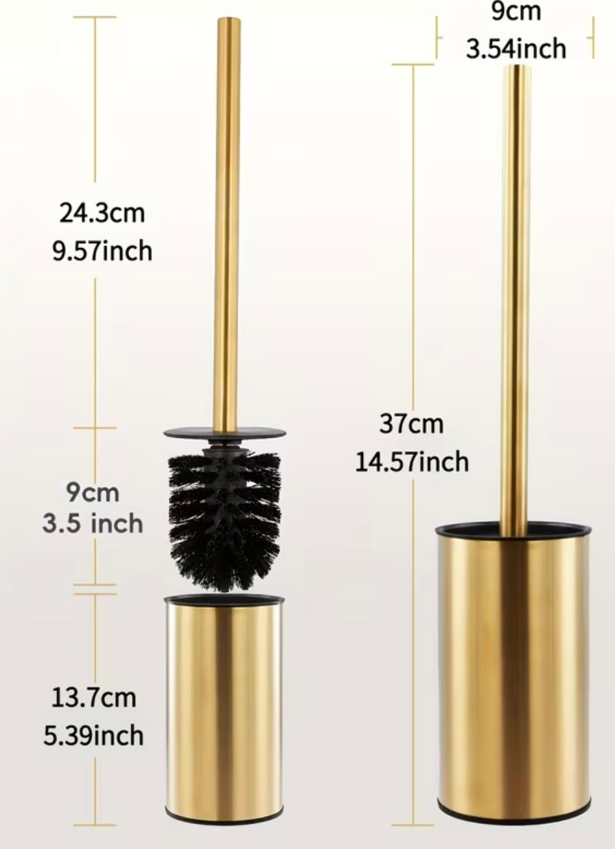 1 Set Toilet Brush with Support