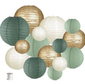 30 pezzi di lanterne di carta decorative