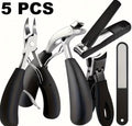 Set di 5 tagliaunghie
