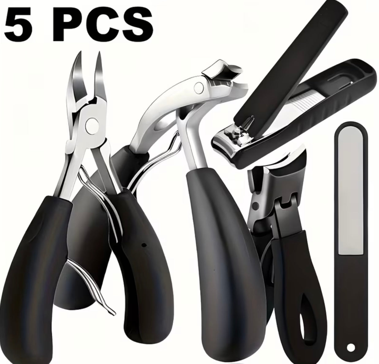 Set di 5 tagliaunghie